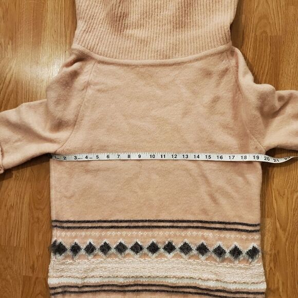 Caslon Fair Isle Convertible Cowl Neck Sweater - Picture 9 of 12